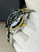 Rolex watch luxury stainless steel black