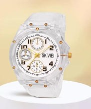 Transparent watch for boys