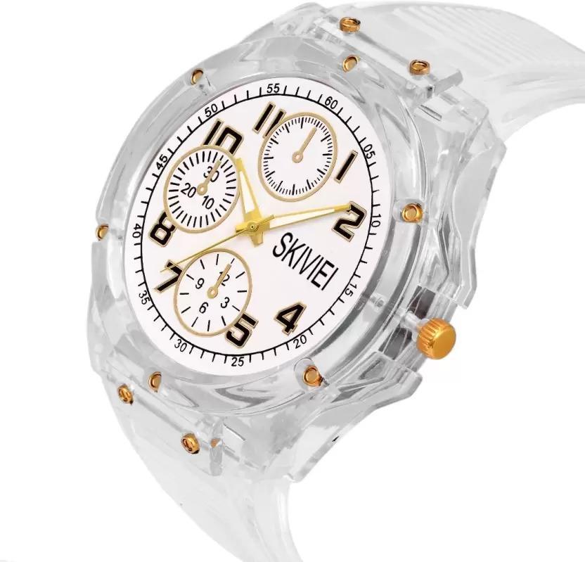 Transparent watch for boys