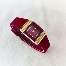 Silicone band daimond watch for ladies fashion