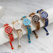 Stylish heart watch in ladies fashion modern design