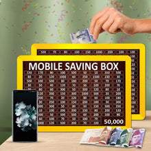 50k target mobile saving money box
