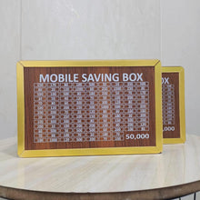 50k target mobile saving money box