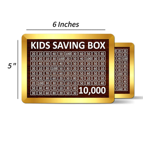 10,000 Saving Box for Kids – Smart Money Saving Habit