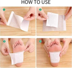 10 PCS Detox Foot Pads – Natural Body Detox & Relaxation