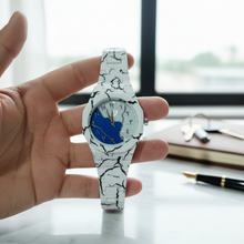 Tiger Aura Watch Stylish Design white